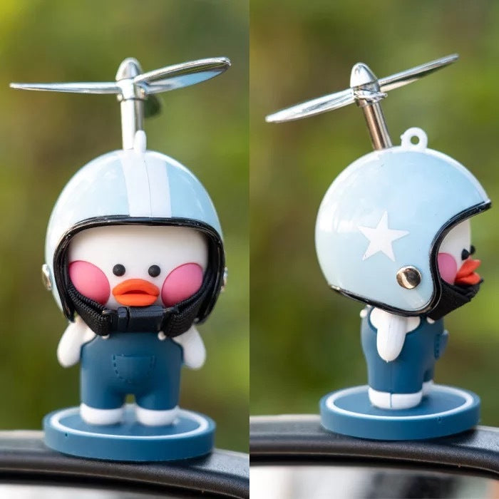 Cute Cartoon Car & Motorcycle Ornament