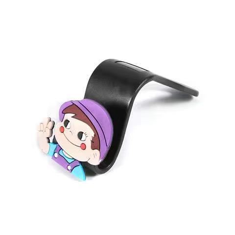 Cartoon Car Seatback Hook – Cute Interior Accessory for Women