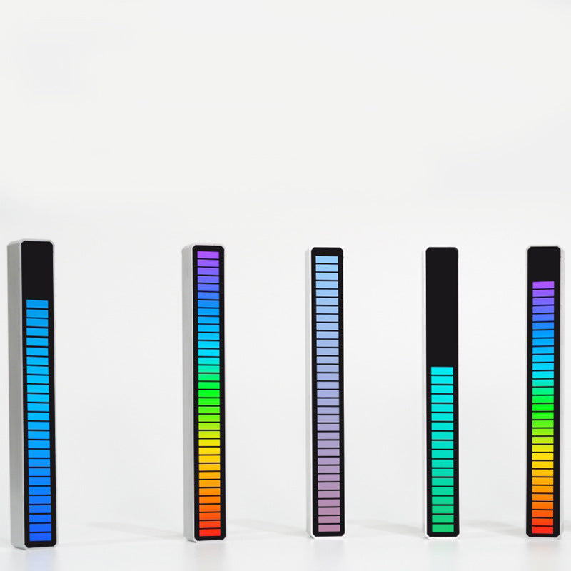 RGB Car Sound Control Ambient Light – 32-LED Voice-Activated Music Rhythm Lamp