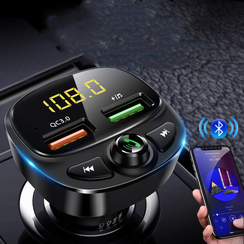 All-in-One Car Bluetooth Adapter with MP3 Support