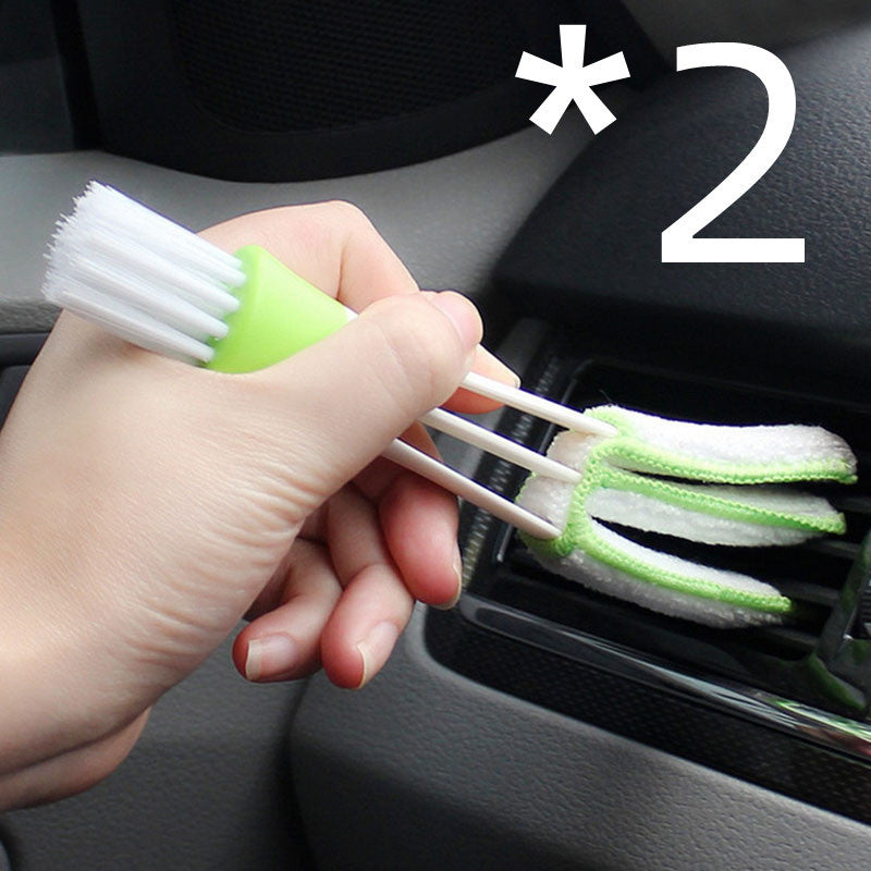 Air outlet cleaning brush