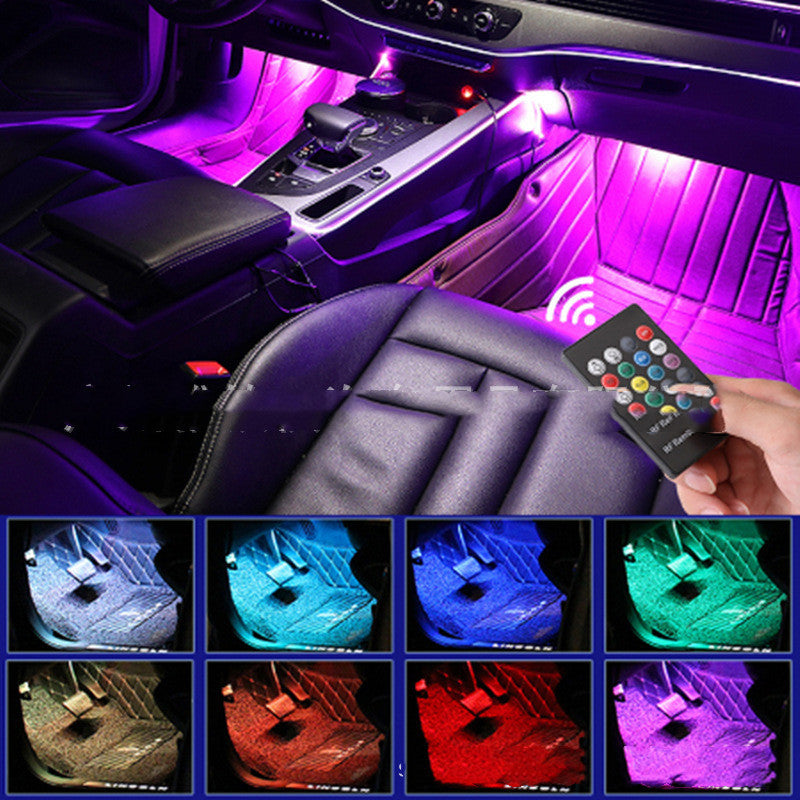 RGB Car Interior Ambient Foot Lights