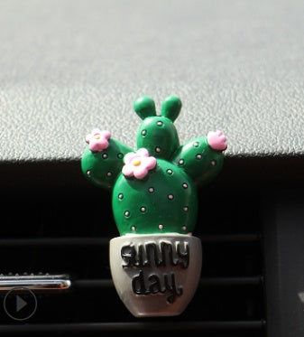 Cute Plant Car Air Freshener Clip