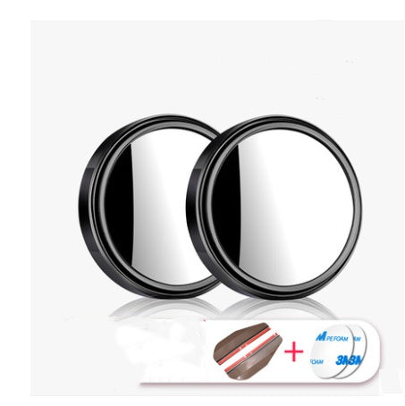 Car Blind Spot Mirror – 360° Adjustable HD Wide-Angle Rearview Mirror