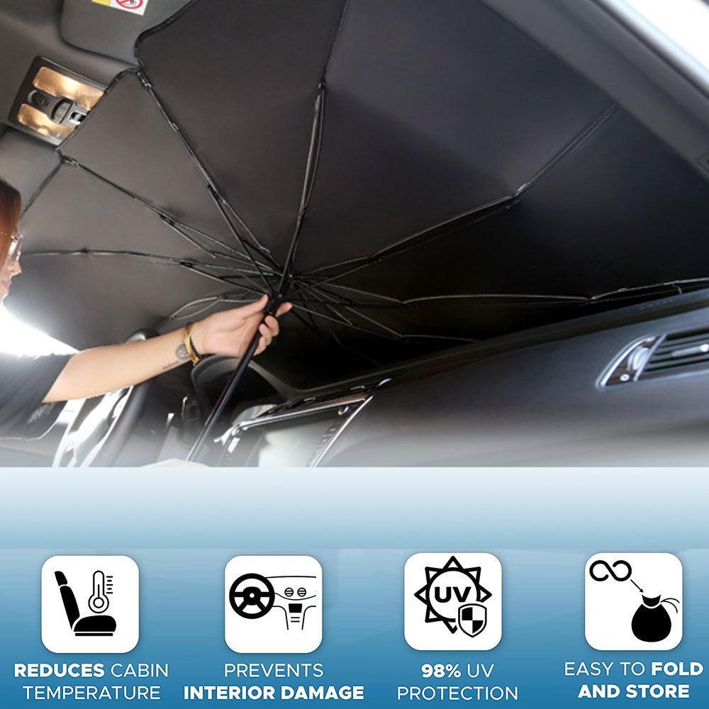 Foldable Car Sun Shade Umbrella