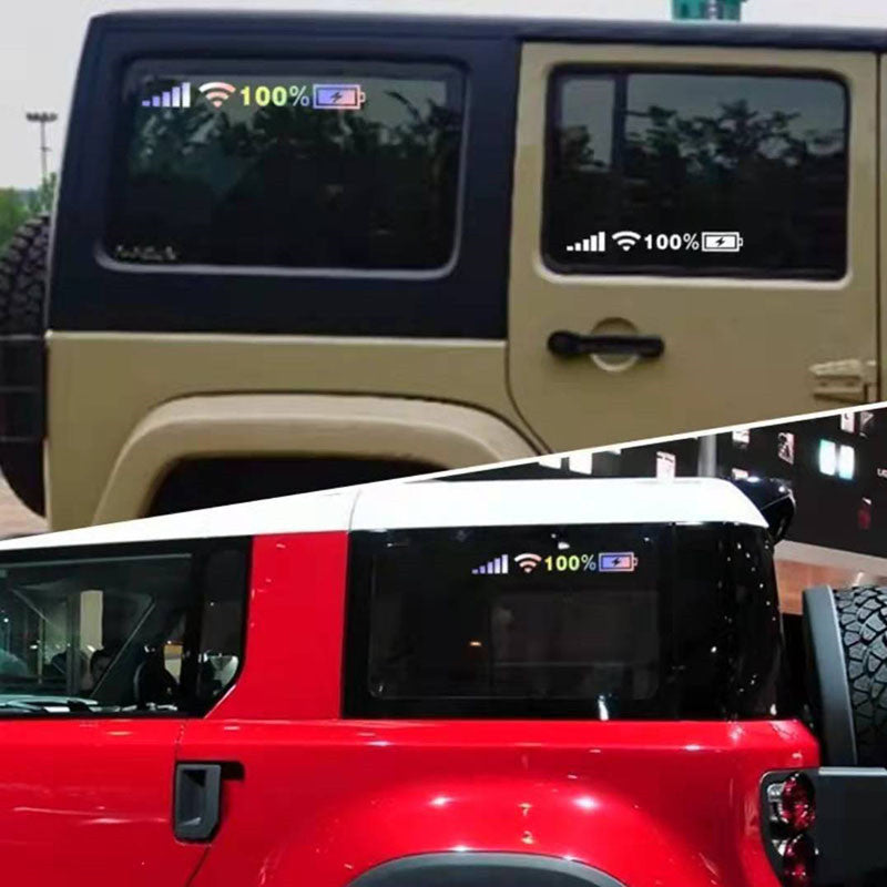 Signal WiFi Power Vinyl Decal for Mobile Phone & Auto Exterior Decoration