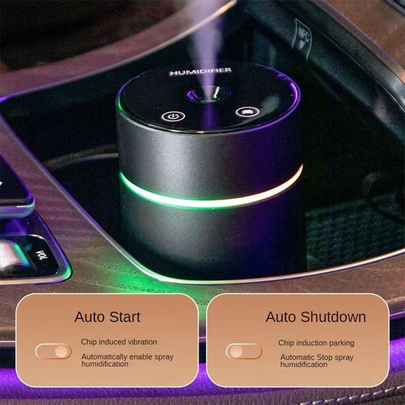 Portable Aluminum Car Essential Oil Diffuser