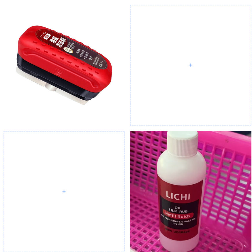 Universal Windshield & Car Glass Sponge Cleaner Tool for Removing Dirt and Film