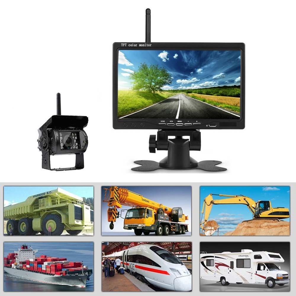 7-Inch Wireless Reversing Camera System