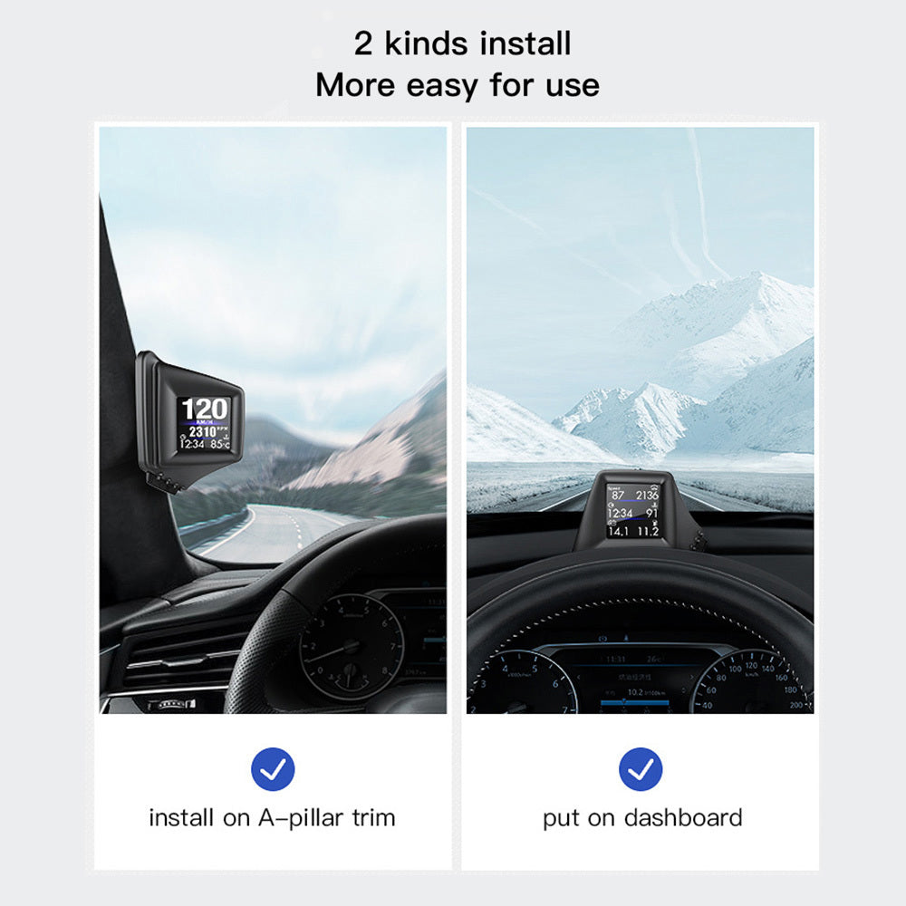 AP-1 Car HUD Display with OBD & GPS