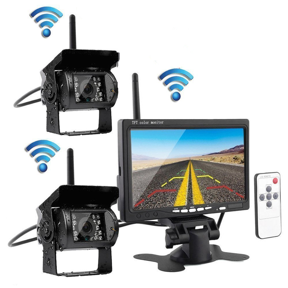 7-Inch Wireless Reversing Camera System