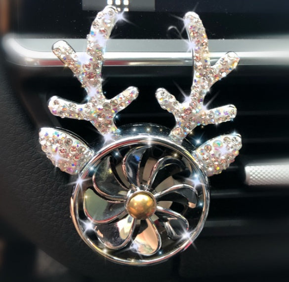 Diamond Antler Car Aromatherapy Ornament