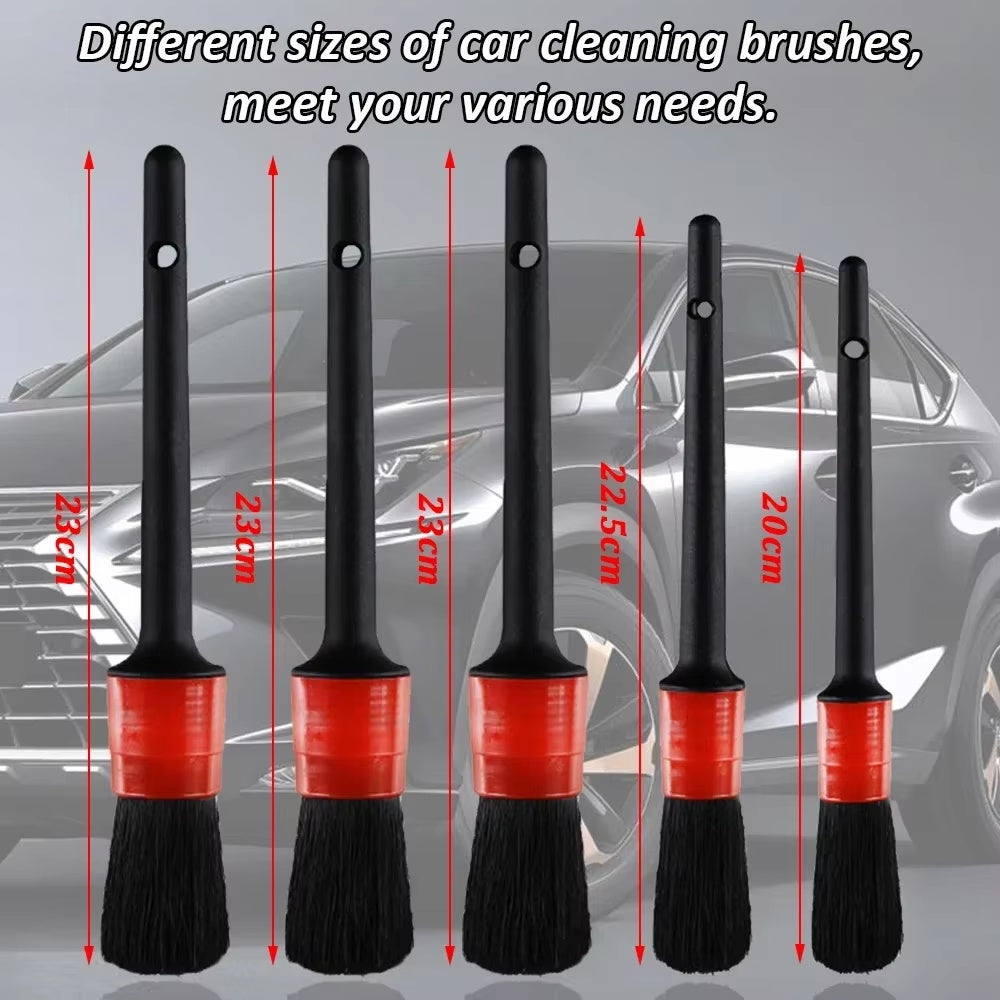 17PCS Car Detailing Cleaning Brushes Kit