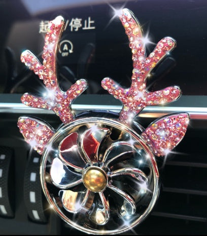Diamond Antler Car Aromatherapy Ornament