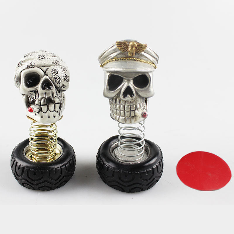 Car Skull Ornament Decoration
