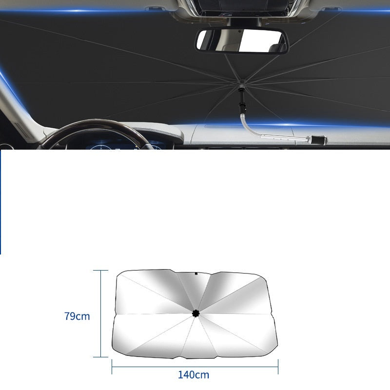 Foldable Car Sun Shade Umbrella