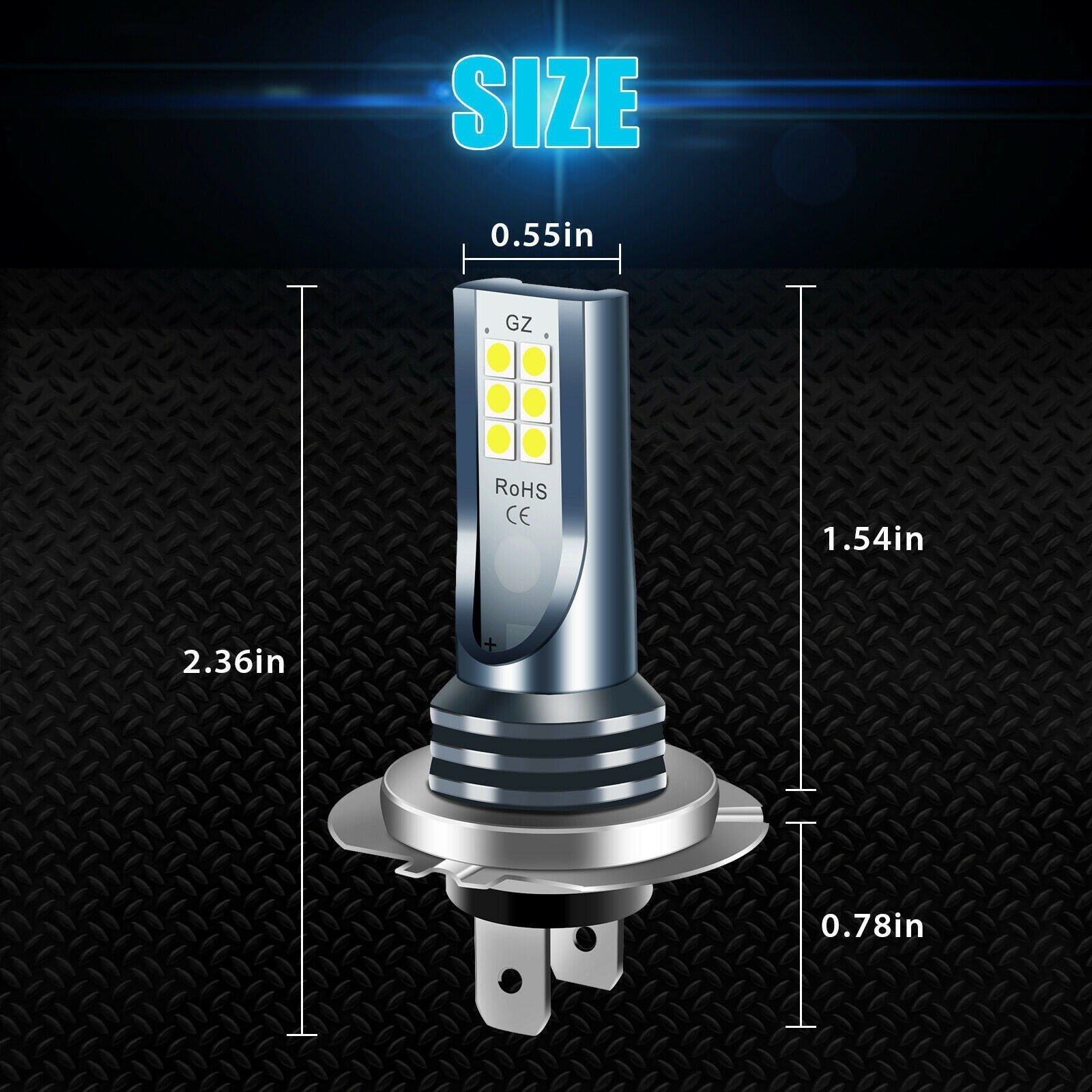 High Power LED Auto Fog Headlight Lamp