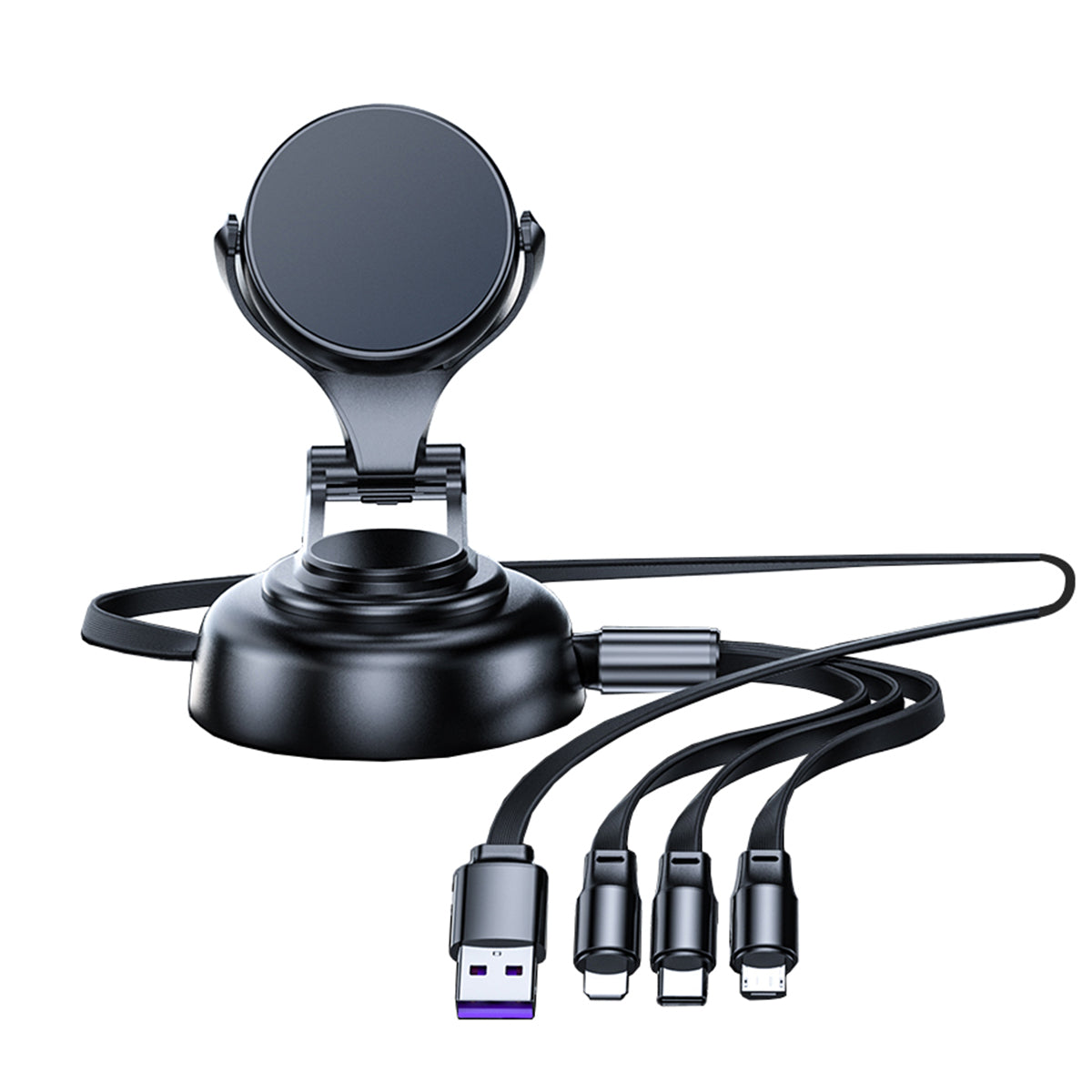 Zunammy SmartDrive 3-in-1 Magnetic Charger with Integrated Cable Mount