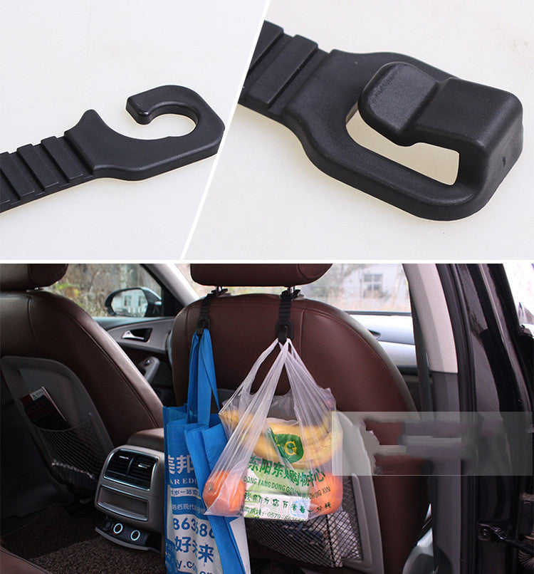 Car Headrest Hook Backrest Hook Flat Hanging Hanging Helper