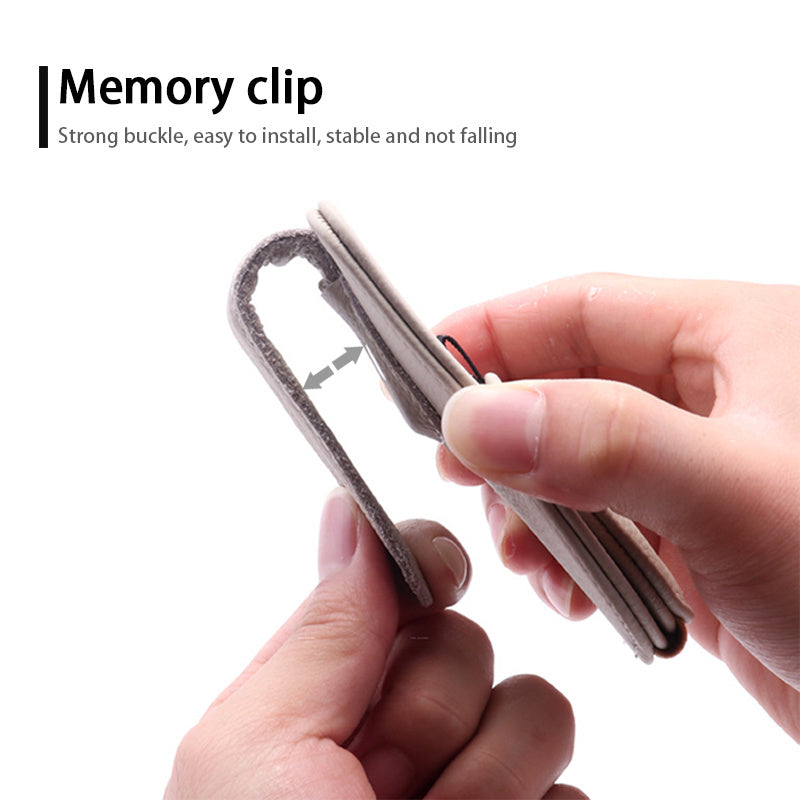 Universal Sun Visor Sunglasses Clip & Card Holder Auto Interior Accessory