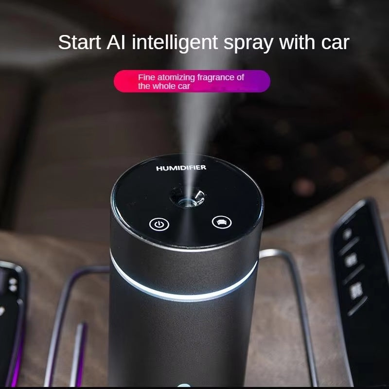 Portable Aluminum Car Essential Oil Diffuser