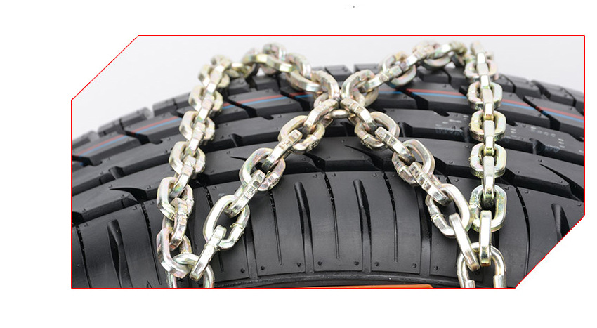 Snow & Ice Tire Chains – Anti-Slip Emergency Grip for Cars and SUVs