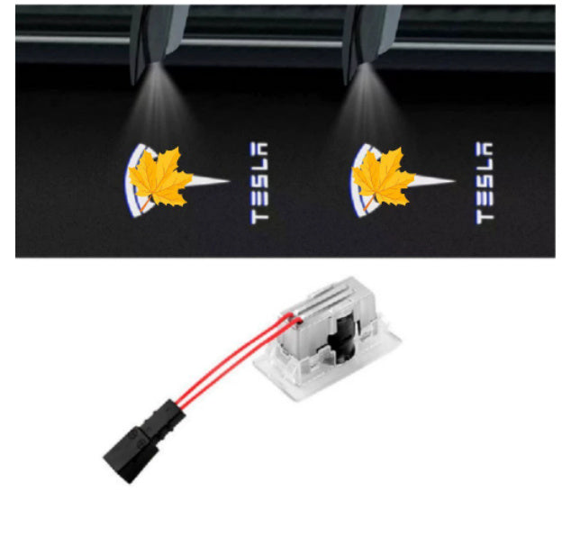 Car HD Projector Lamp LED Auto Door Welcome Light