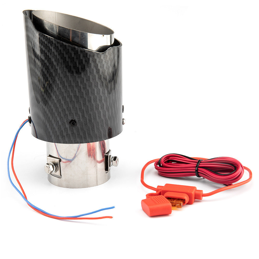 Sporty Car Exhaust Tip