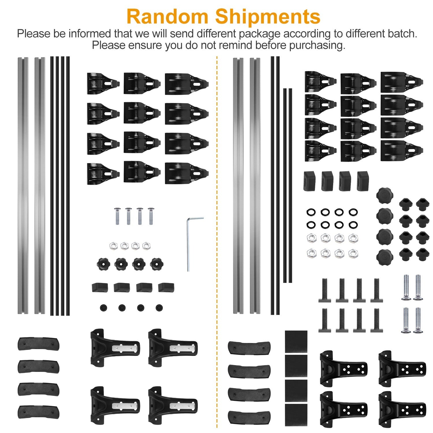 47.24" Universal Car Roof Rack Cross Bar – 165lbs Aluminum Cargo Carrier