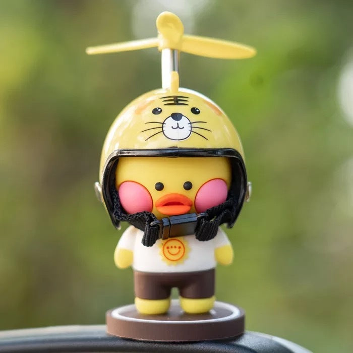 Cute Cartoon Car & Motorcycle Ornament