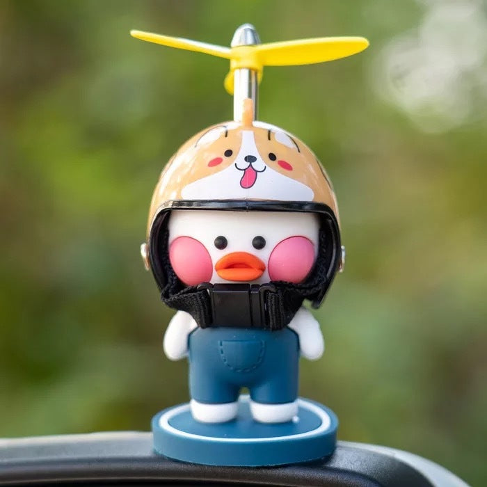 Cute Cartoon Car & Motorcycle Ornament
