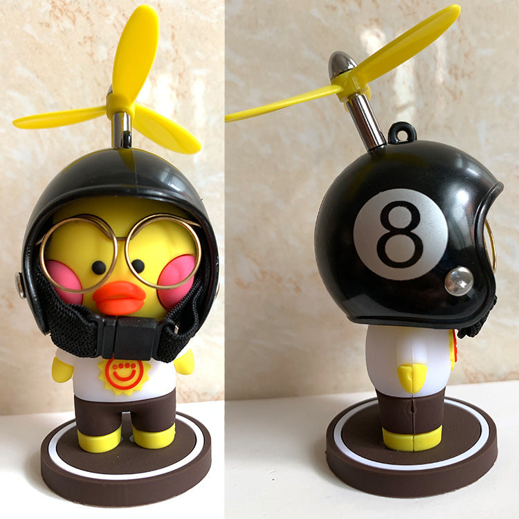 Cute Cartoon Car & Motorcycle Ornament