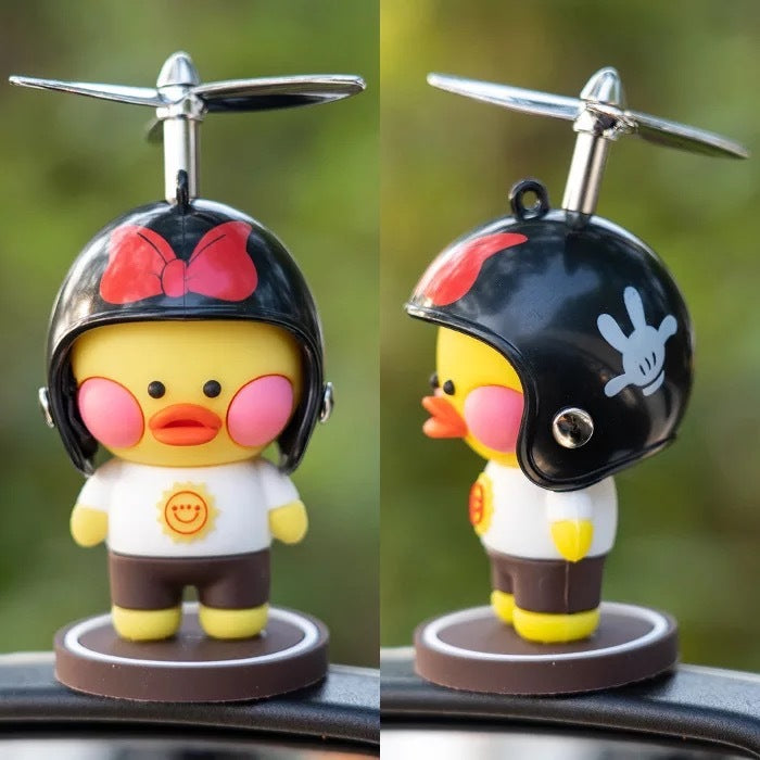 Cute Cartoon Car & Motorcycle Ornament