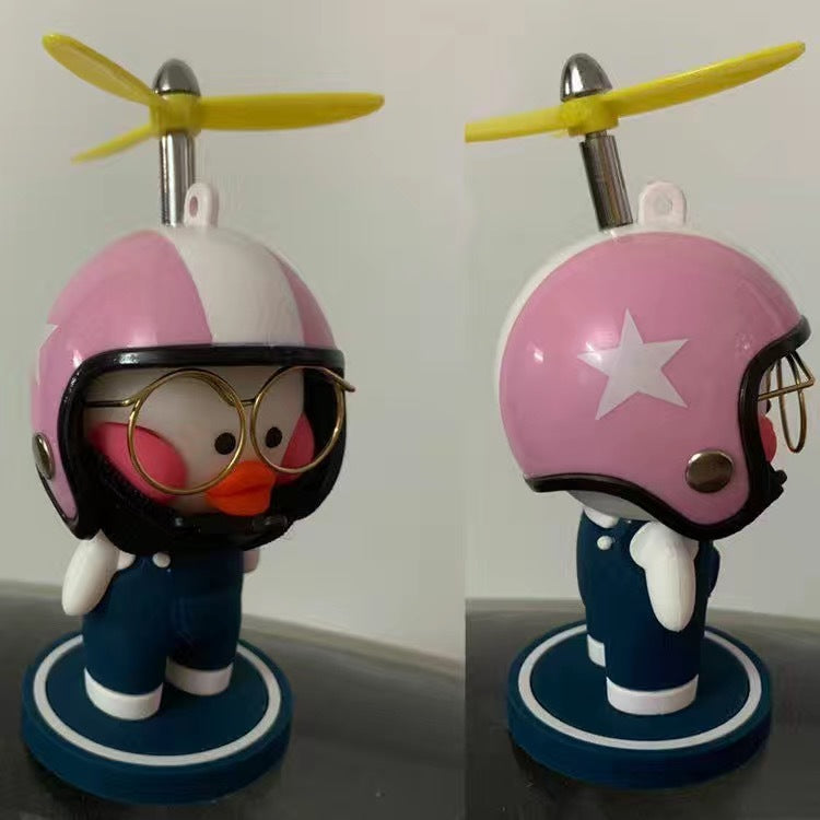 Cute Cartoon Car & Motorcycle Ornament