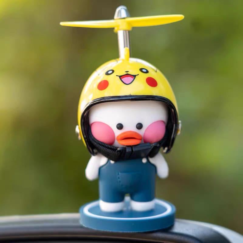 Cute Cartoon Car & Motorcycle Ornament