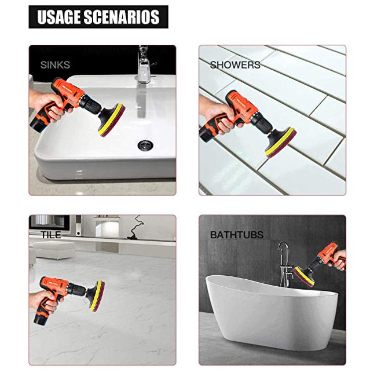 Multi-Purpose Detailing Brushes Kit for Car, Home & Electronics