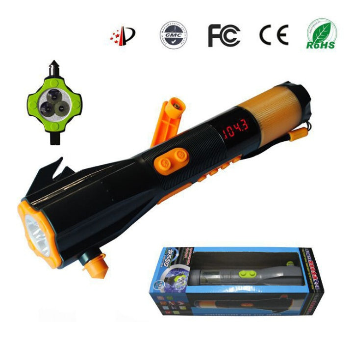 Car Safety Hammer (Window Breaker & Seatbelt Cutter)