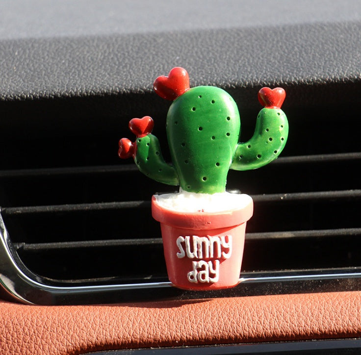 Cute Plant Car Air Freshener Clip