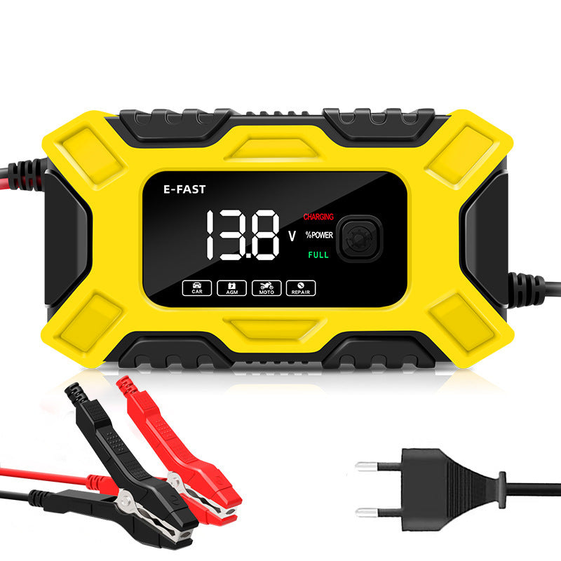Motorcycle Car Battery Battery Charger Full Of Self-stop