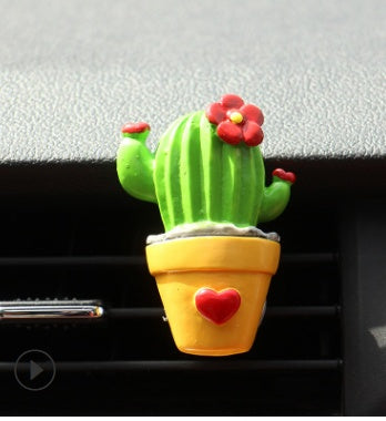 Cute Plant Car Air Freshener Clip