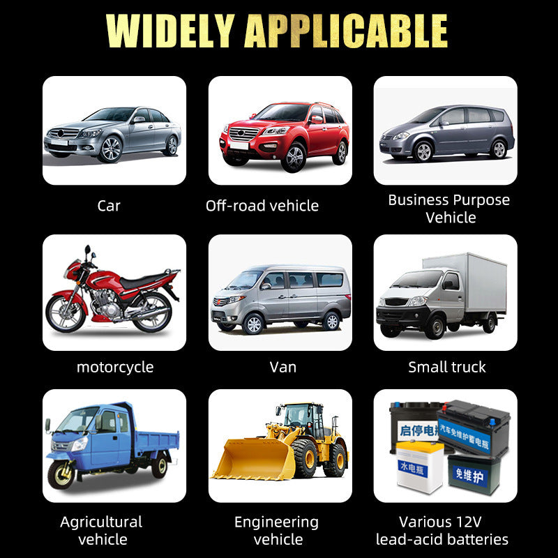 Motorcycle Car Battery Battery Charger Full Of Self-stop