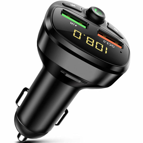 All-in-One Car Bluetooth Adapter with MP3 Support
