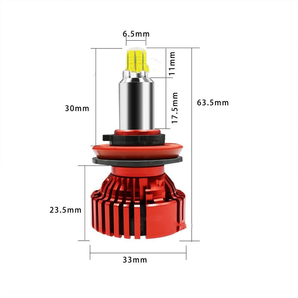 Ultra Bright 360-Degree Beam Auto Headlight Bulbs for Cars & SUVs