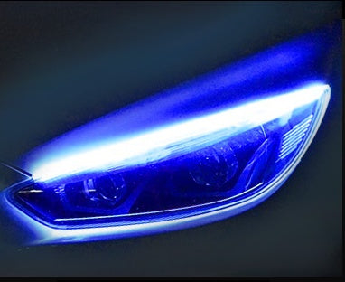 Flexible DRL Daytime Running Light with Sequential Indicator