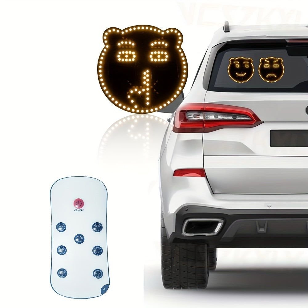 Bear Expression Car Light