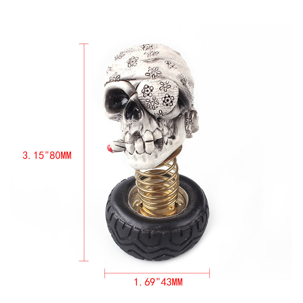 Car Skull Ornament Decoration
