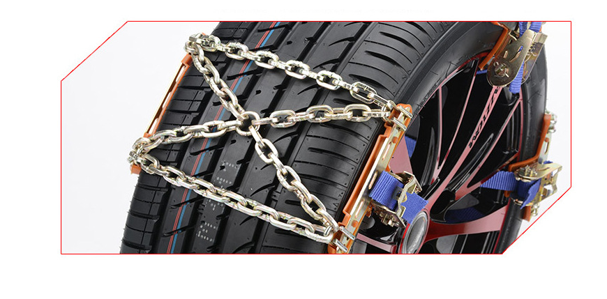 Snow & Ice Tire Chains – Anti-Slip Emergency Grip for Cars and SUVs