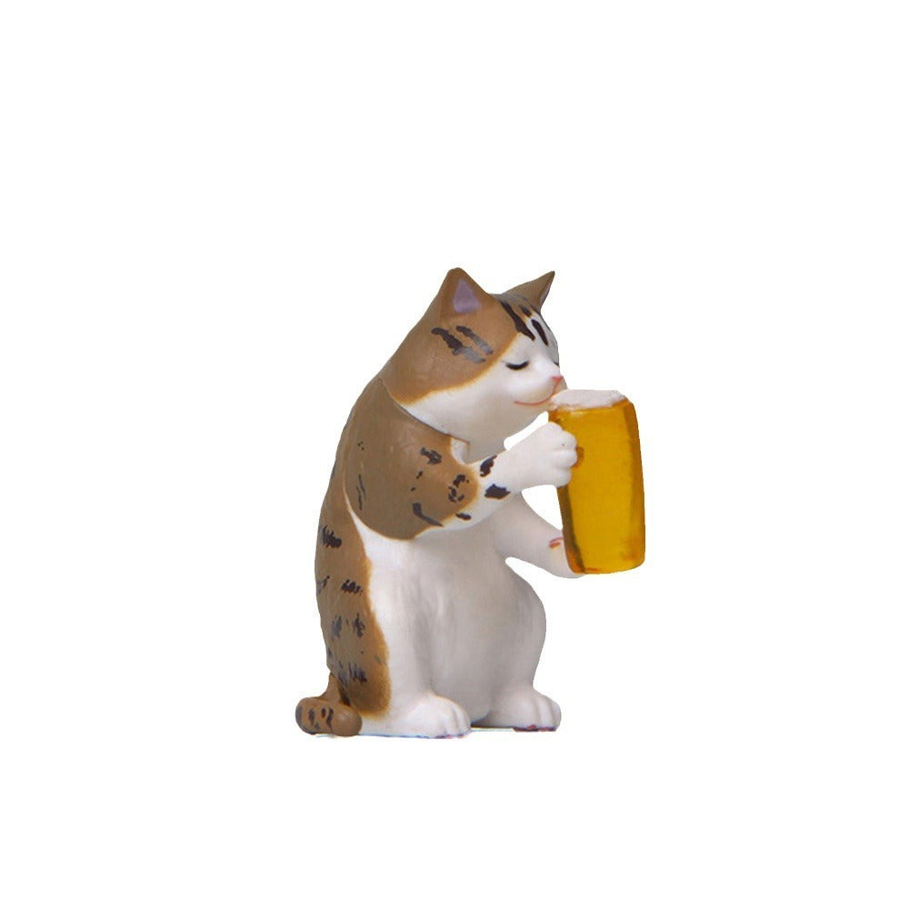 Self-healing Warm Beer Cat Drunk Hand Office
