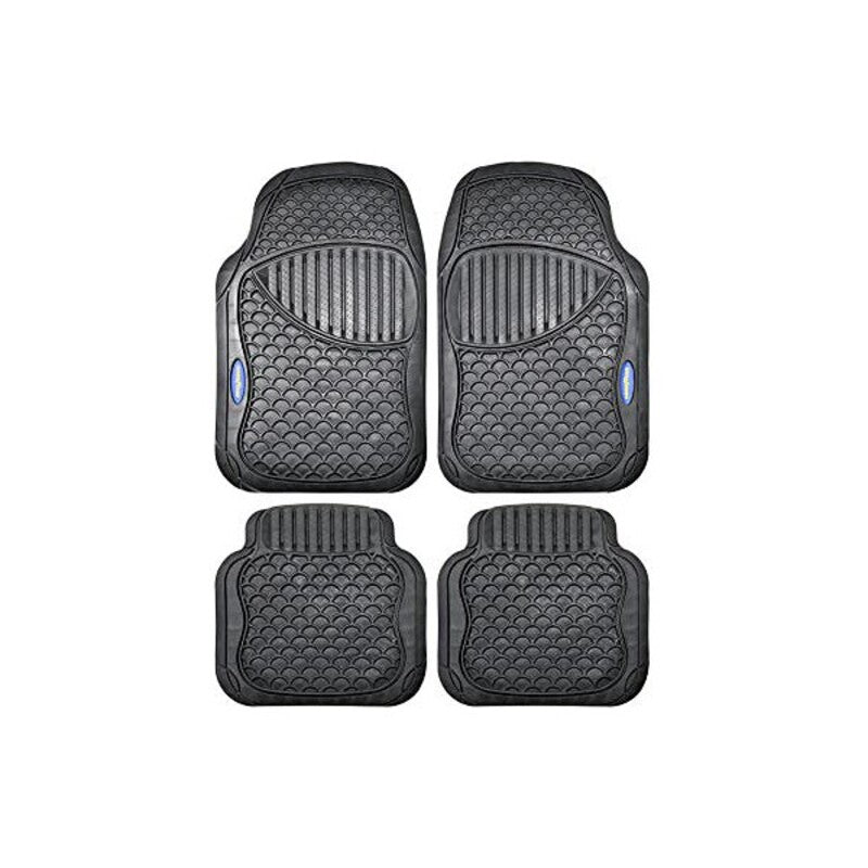 Premium 4-Piece Car Mats by Goodyear – Universal Design