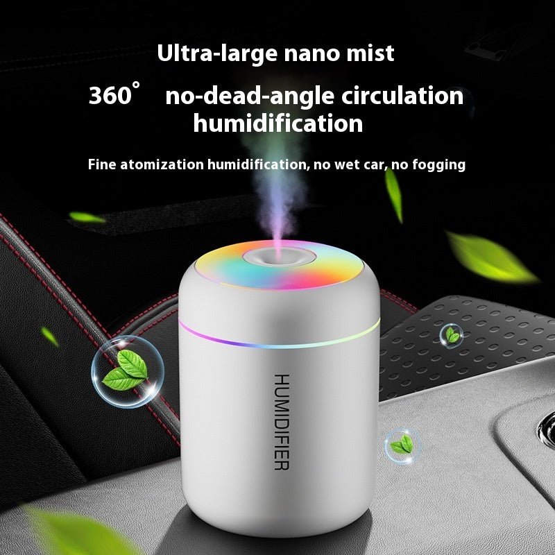 Mini Seven-Color Car Humidifier Light